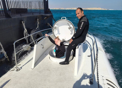 Podwodna Łódź Sindbad Hurghada